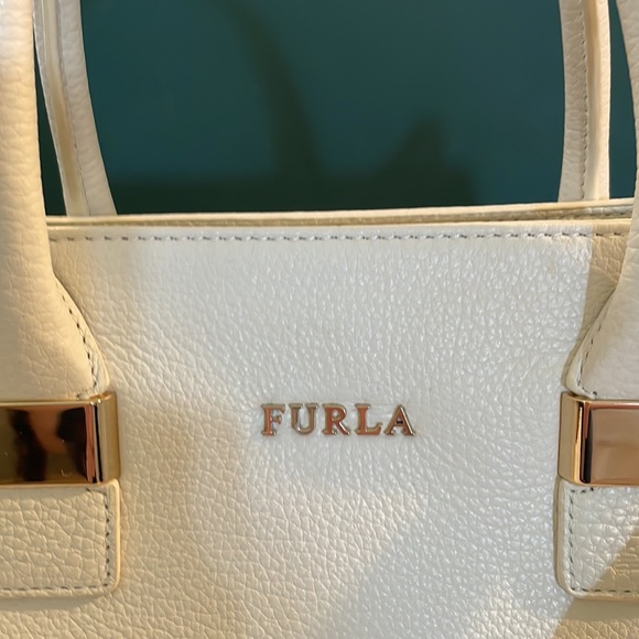 White leather Tote NWOT - Picture 2 of 12